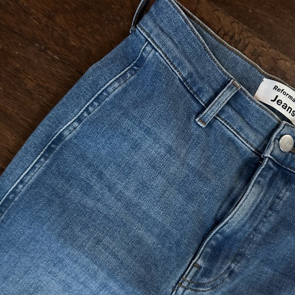 Reformation- skinny High Waist Jeans- size 25-EUC-Blue - Picture 8 of 9